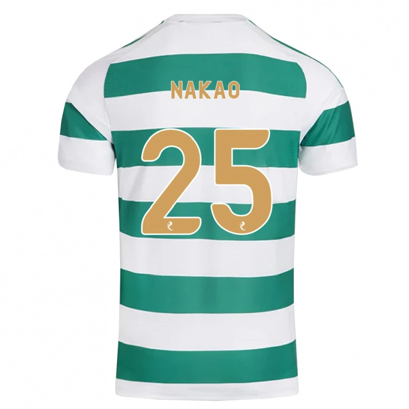 Danxen Børn Momo Nakao #25 Mørkeblå Hvid Hjemmebane Spillertrøjer 2026/27 Trøje T-Shirt