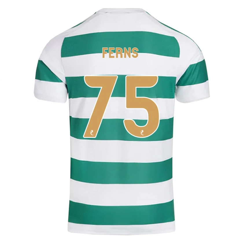 Danxen Børn Ronan Ferns #75 Mørkeblå Hvid Hjemmebane Spillertrøjer 2026/27 Trøje T-Shirt