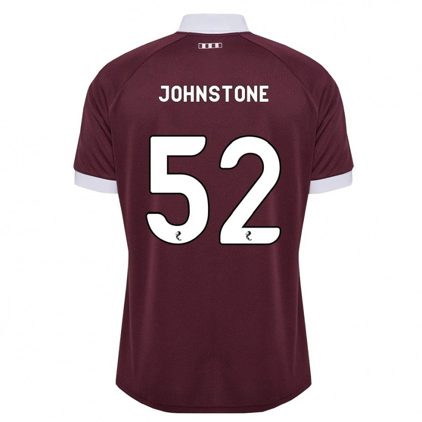 Danxen Børn Rachael Johnstone #52 Bordeaux Hvid Hjemmebane Spillertrøjer 2026/27 Trøje T-Shirt