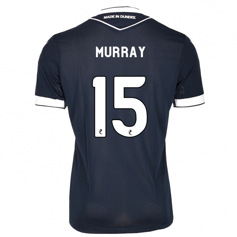 Danxen Børn Simon Murray #15 Midnatsblå Hvid Hjemmebane Spillertrøjer 2026/27 Trøje T-Shirt