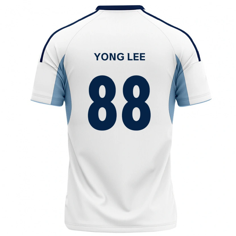 Danxen Børn Yong Lee #88 Kongelig Blå Hvid Udebane Spillertrøjer 2026/27 Trøje T-Shirt
