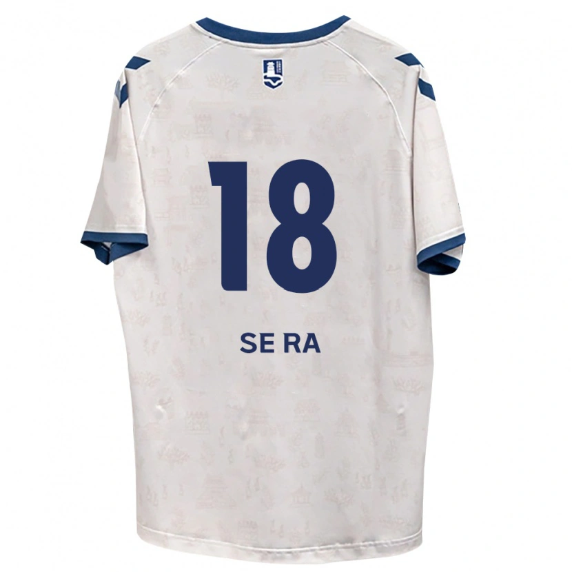 Danxen Børn Se-Ra Park #18 Kongelig Blå Hvid Udebane Spillertrøjer 2026/27 Trøje T-Shirt