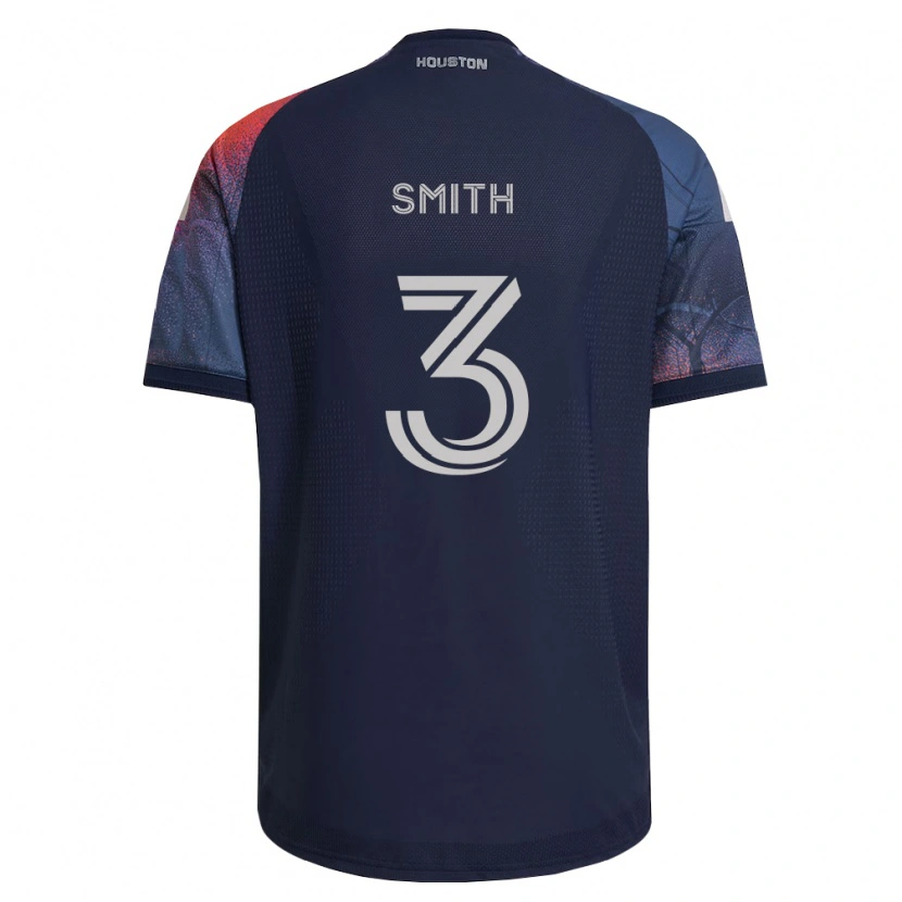 Danxen Børn Brad Smith #3 Dyb Blå Hvid Orange Udebane Spillertrøjer 2026/27 Trøje T-Shirt