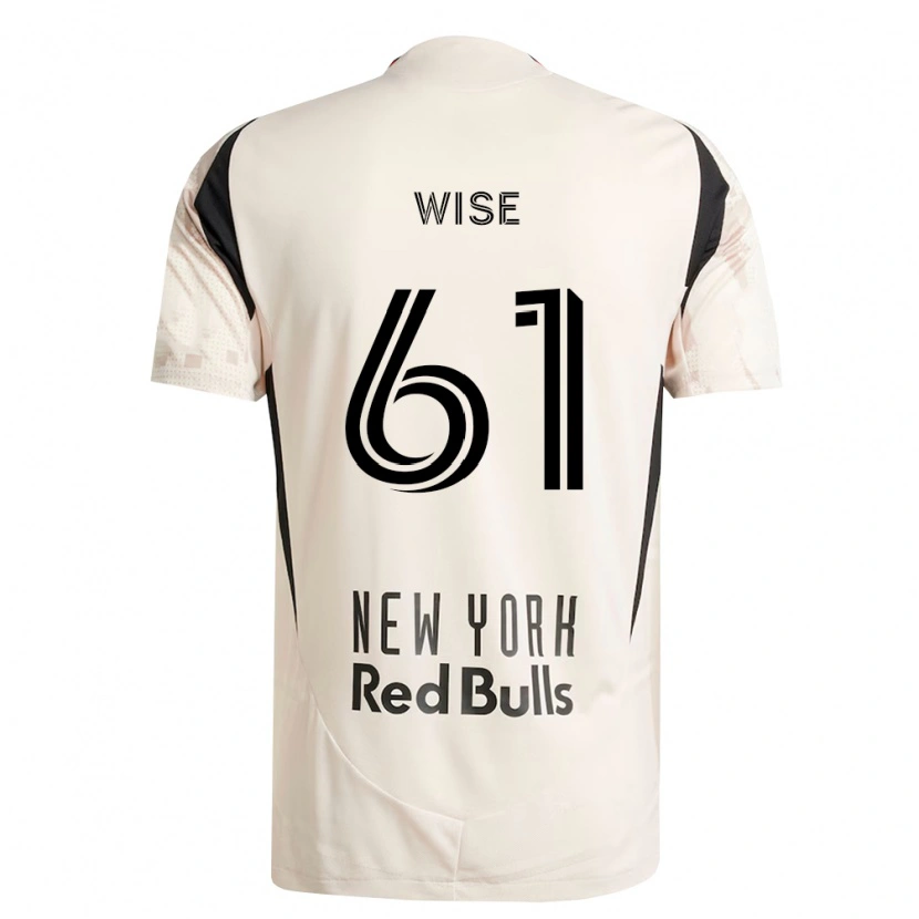 Danxen Børn Henry Wise #61 Råhvid Rød Sort Udebane Spillertrøjer 2026/27 Trøje T-Shirt