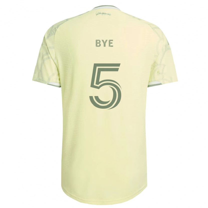 Danxen Børn Brandon Bye #5 Beige Hvid Udebane Spillertrøjer 2026/27 Trøje T-Shirt