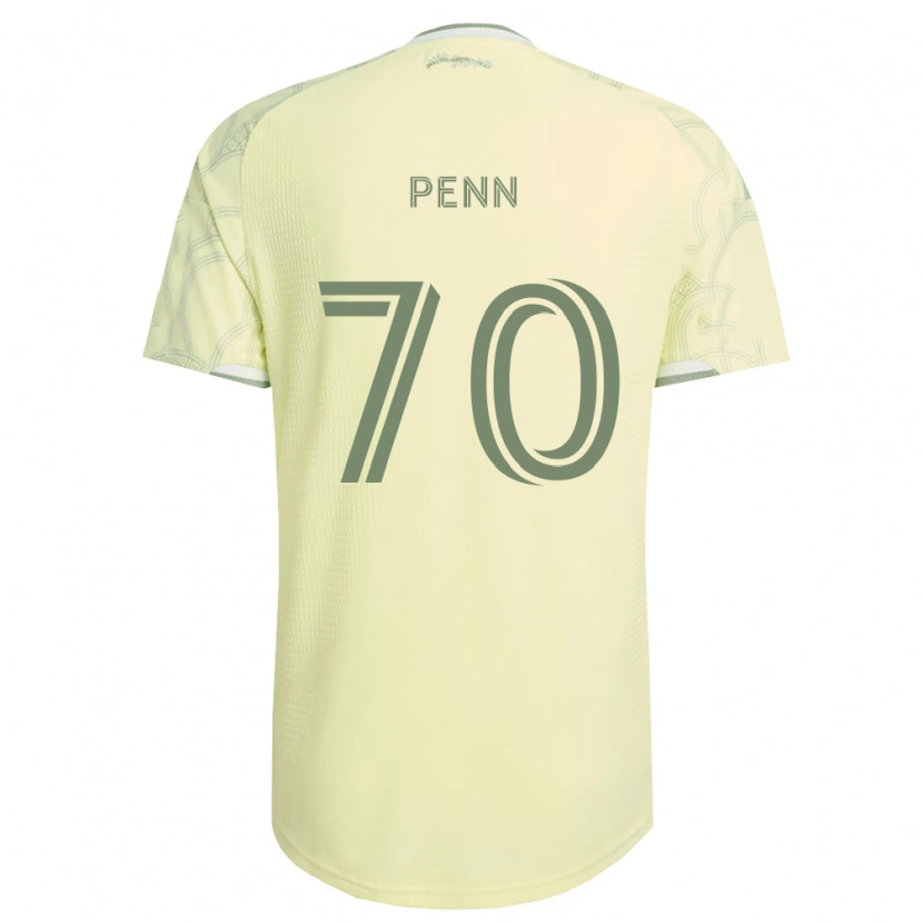 Danxen Børn Josh Penn #70 Beige Hvid Udebane Spillertrøjer 2026/27 Trøje T-Shirt