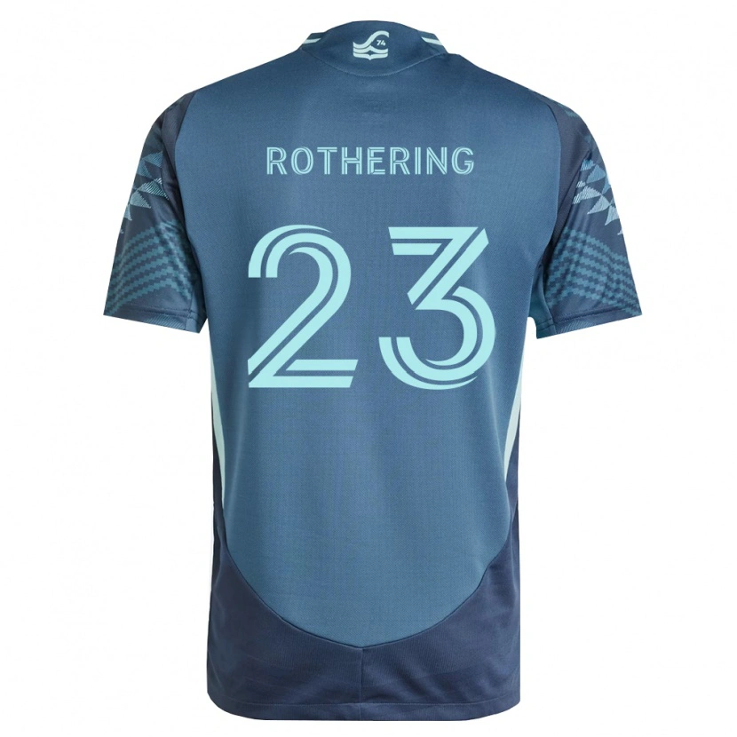 Danxen Børn Holly Rothering #23 Marineblå Grøn Udebane Spillertrøjer 2026/27 Trøje T-Shirt