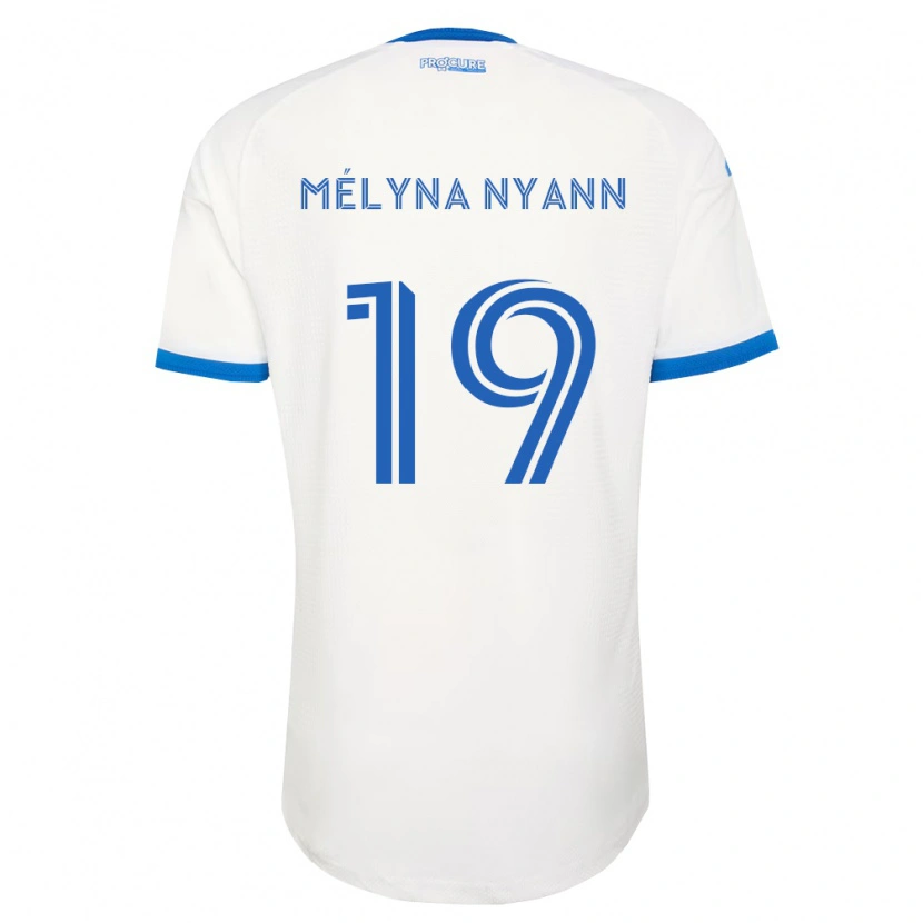 Danxen Børn Alexis Mélyna Nyann #19 Himmelblå Hvid Udebane Spillertrøjer 2026/27 Trøje T-Shirt