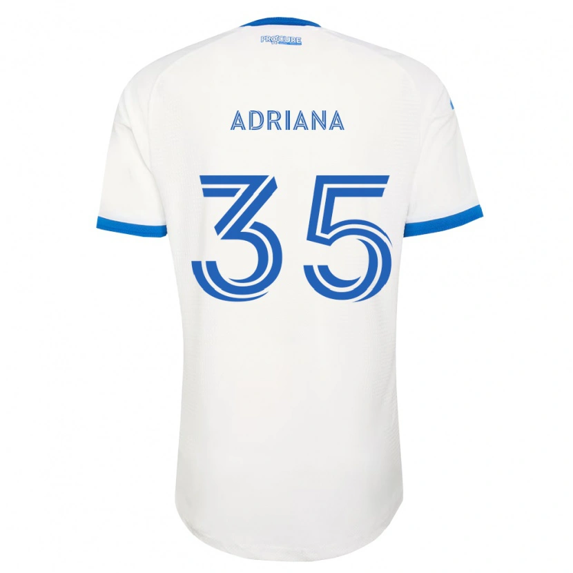 Danxen Børn Teoli Adriana #35 Himmelblå Hvid Udebane Spillertrøjer 2026/27 Trøje T-Shirt