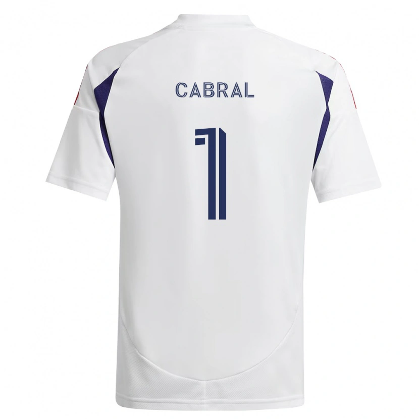 Danxen Børn Rafael Cabral #1 Kongelig Blå Rød Brun Udebane Spillertrøjer 2026/27 Trøje T-Shirt