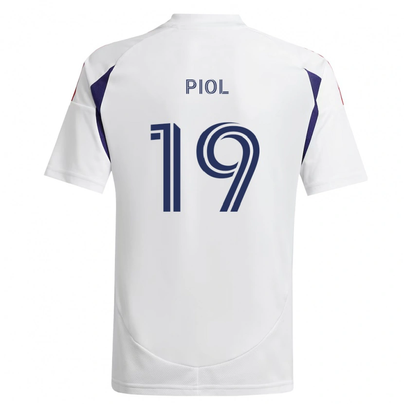 Danxen Børn Ariath Piol #19 Kongelig Blå Rød Brun Udebane Spillertrøjer 2026/27 Trøje T-Shirt