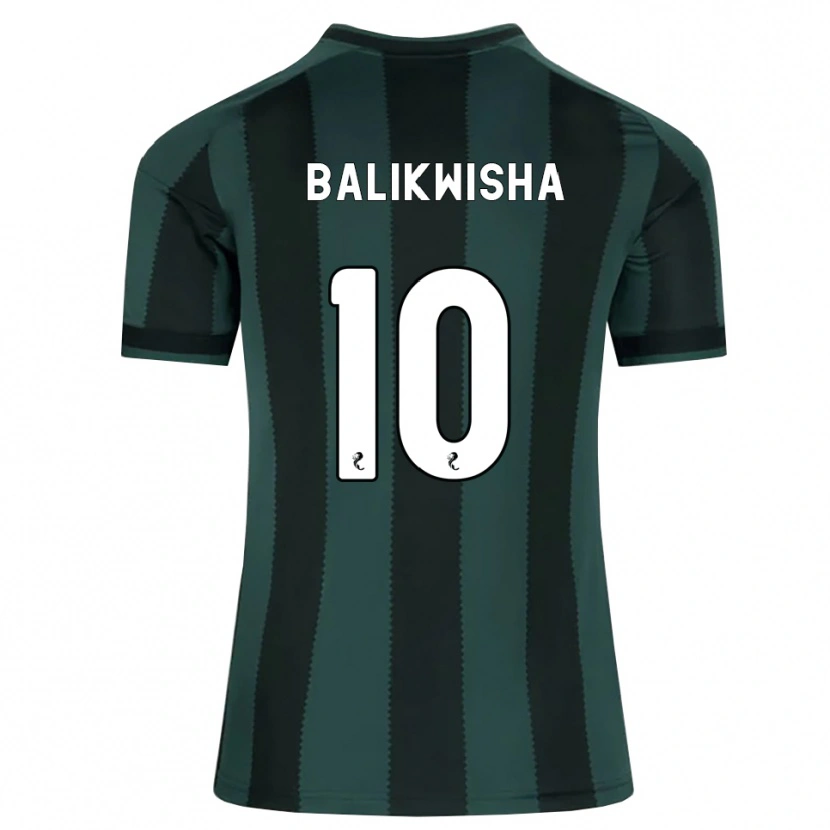 Danxen Børn Michel-Ange Balikwisha #10 Mørk Skifergrå Sort Udebane Spillertrøjer 2026/27 Trøje T-Shirt