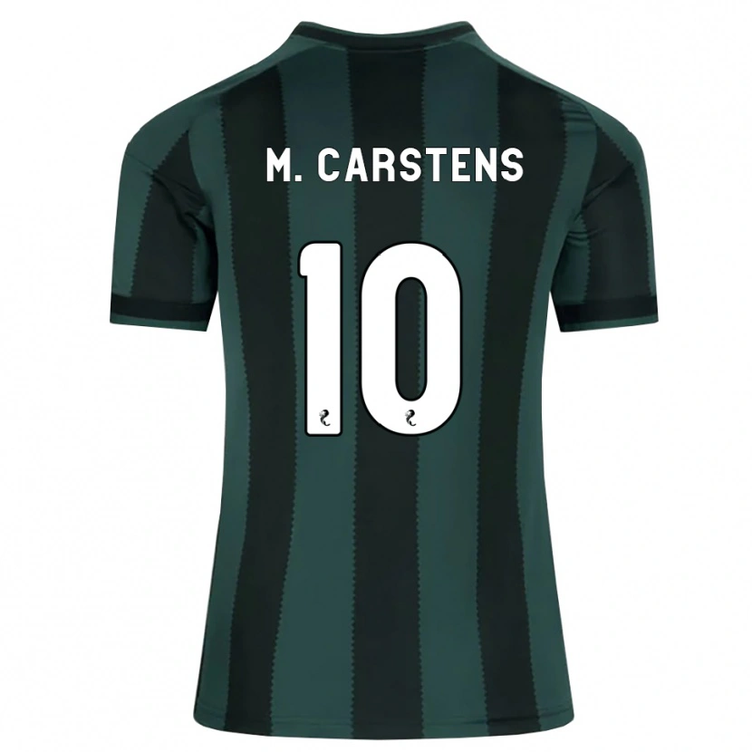 Danxen Børn Mathilde Carstens #10 Mørk Skifergrå Sort Udebane Spillertrøjer 2026/27 Trøje T-Shirt