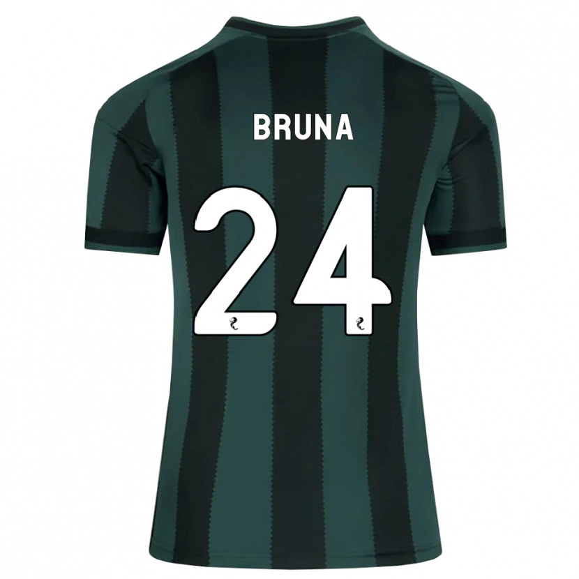 Danxen Børn Bruna Lourenço #24 Mørk Skifergrå Sort Udebane Spillertrøjer 2026/27 Trøje T-Shirt