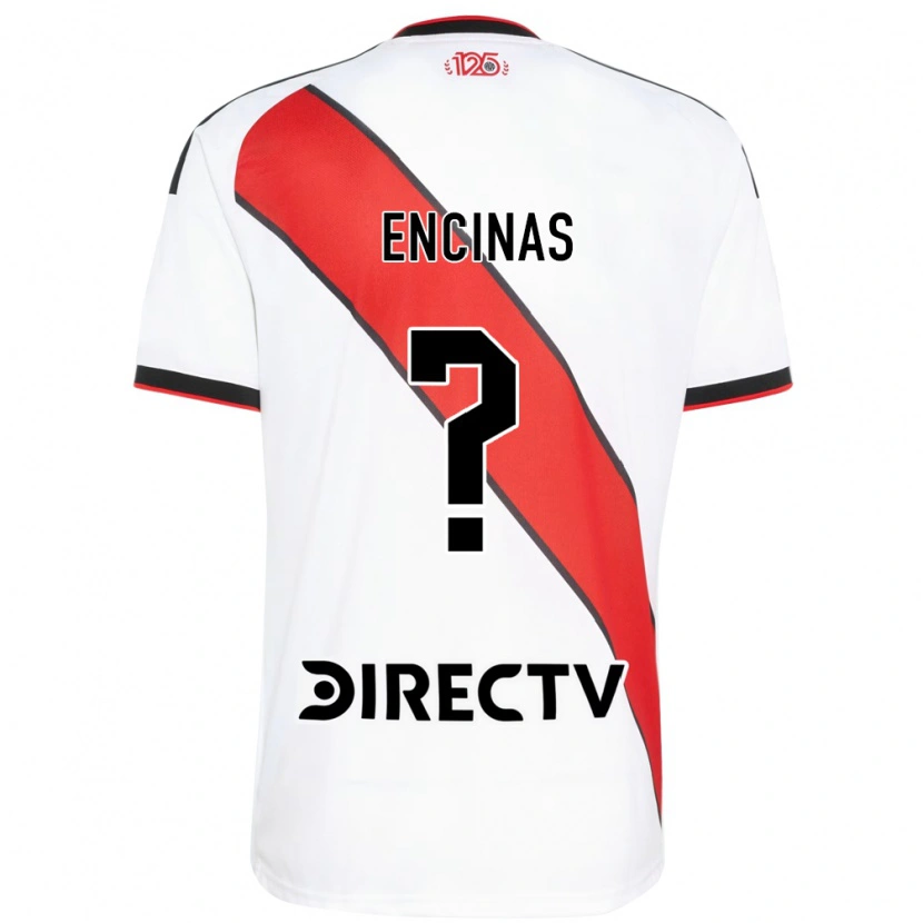 Danxen Mænd Axel Encinas #0 Rød Hvid Sort Hjemmebane Spillertrøjer 2026/27 Trøje T-Shirt