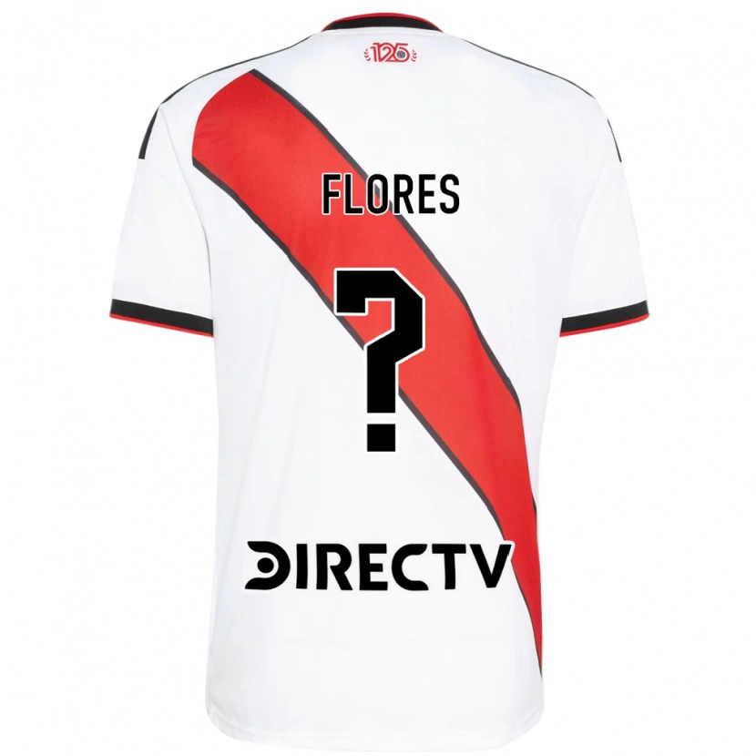 Danxen Mænd Joaquín Flores #0 Rød Hvid Sort Hjemmebane Spillertrøjer 2026/27 Trøje T-Shirt