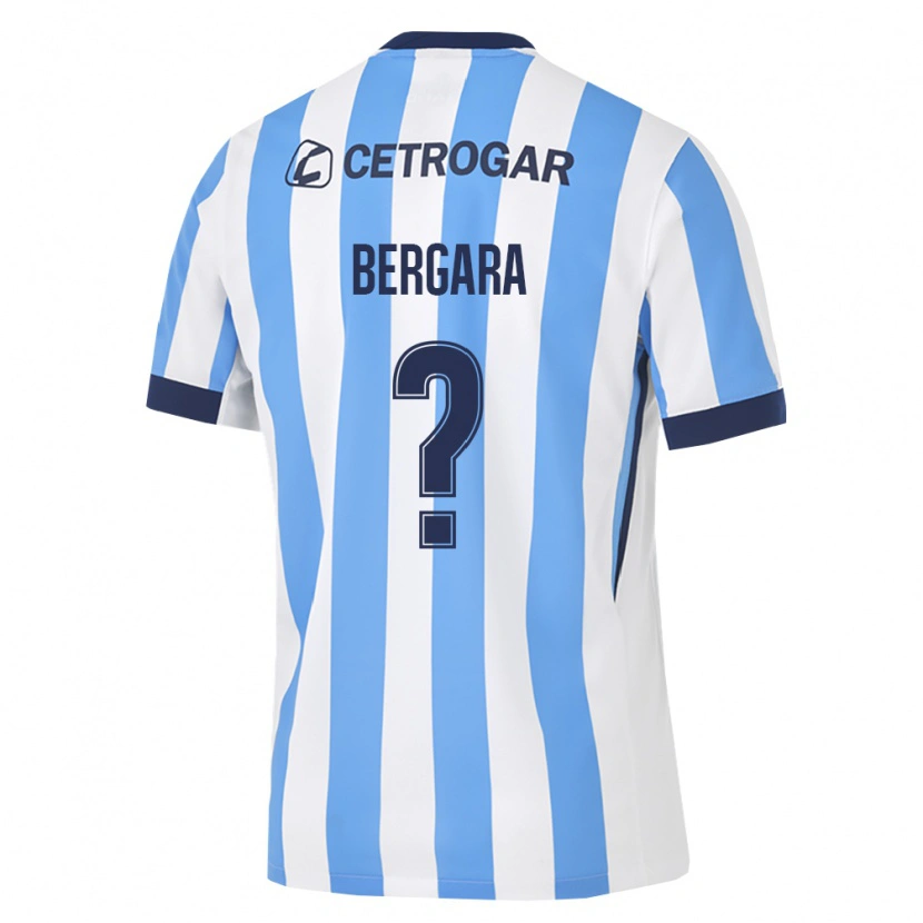 Danxen Mænd Matías Bergara #0 Lyseblå Hvid Sort Hjemmebane Spillertrøjer 2026/27 Trøje T-Shirt