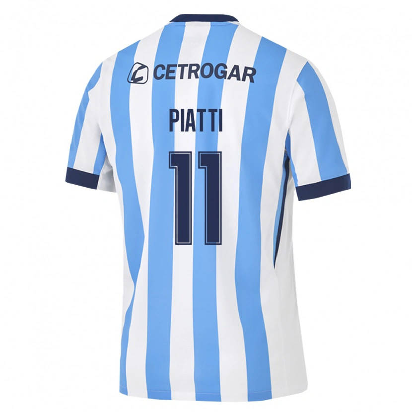 Danxen Mænd Ignacio Piatti #11 Lyseblå Hvid Sort Hjemmebane Spillertrøjer 2026/27 Trøje T-Shirt