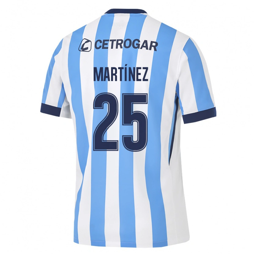 Danxen Mænd Ailén Martínez #25 Lyseblå Hvid Sort Hjemmebane Spillertrøjer 2026/27 Trøje T-Shirt