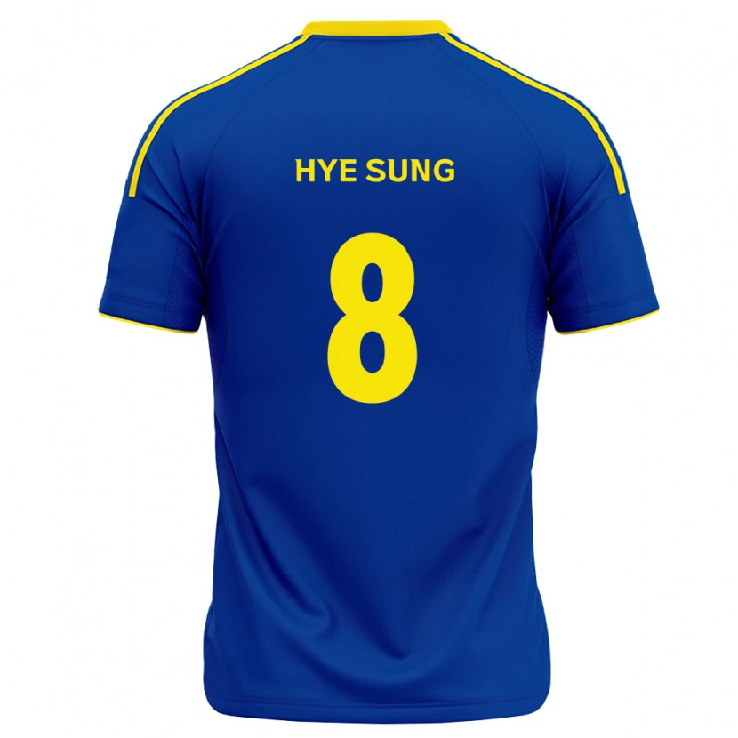 Danxen Mænd Hye-Sung Ryu #8 Kongelig Blå Gul Hjemmebane Spillertrøjer 2026/27 Trøje T-Shirt