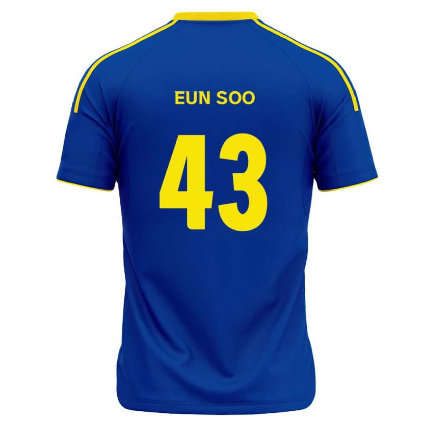 Danxen Mænd Eun-Soo Choi #43 Kongelig Blå Gul Hjemmebane Spillertrøjer 2026/27 Trøje T-Shirt