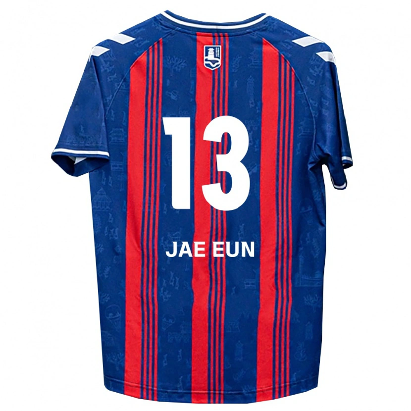 Danxen Mænd Jae-Eun Song #13 Blå Rød Hvid Hjemmebane Spillertrøjer 2026/27 Trøje T-Shirt