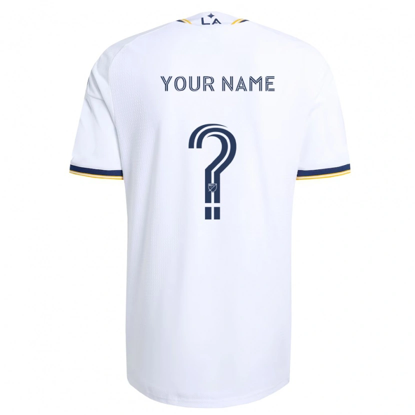 Danxen Mænd Dit Navn #0 Blå Gul Og Hvid Hjemmebane Spillertrøjer 2026/27 Trøje T-Shirt