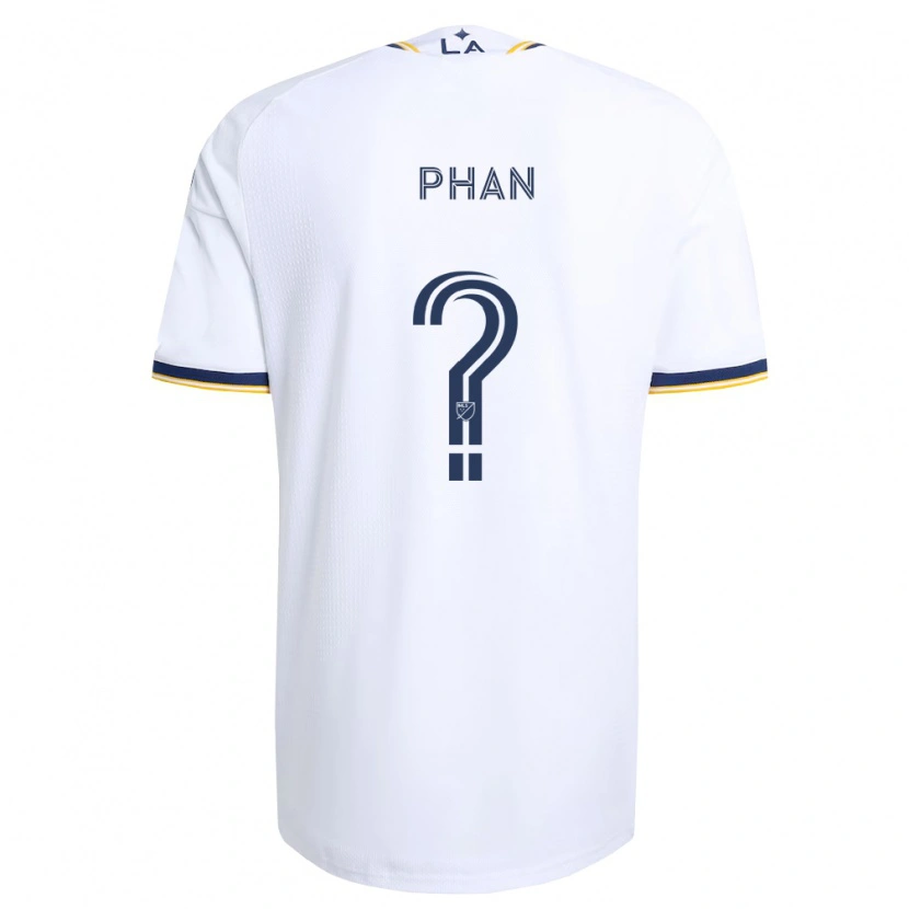 Danxen Mænd Brett Phan #0 Blå Gul Og Hvid Hjemmebane Spillertrøjer 2026/27 Trøje T-Shirt