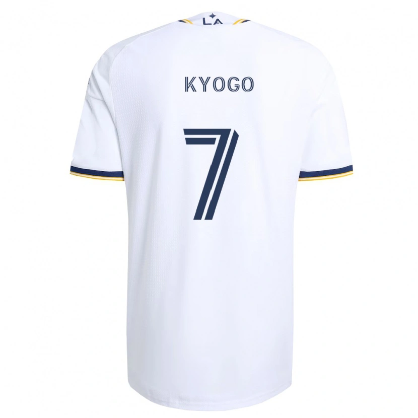 Danxen Mænd Kyogo Furuhashi #7 Blå Gul Og Hvid Hjemmebane Spillertrøjer 2026/27 Trøje T-Shirt