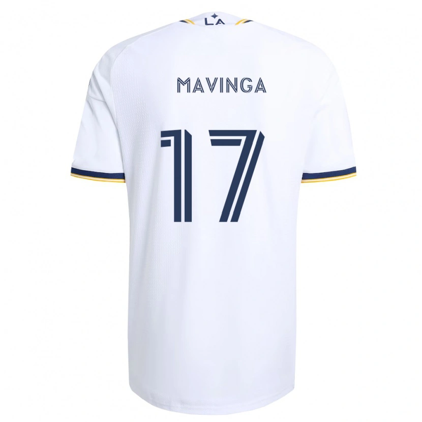 Danxen Mænd Chris Mavinga #17 Blå Gul Og Hvid Hjemmebane Spillertrøjer 2026/27 Trøje T-Shirt