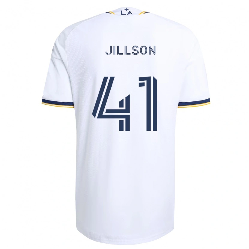Danxen Mænd Simon Jillson #41 Blå Gul Og Hvid Hjemmebane Spillertrøjer 2026/27 Trøje T-Shirt