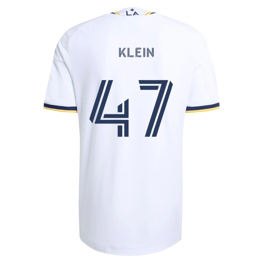 Danxen Mænd Carson Klein #47 Blå Gul Og Hvid Hjemmebane Spillertrøjer 2026/27 Trøje T-Shirt