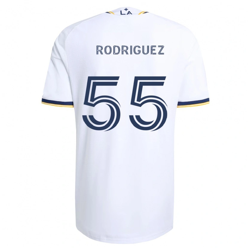 Danxen Mænd Diego Rodriguez #55 Blå Gul Og Hvid Hjemmebane Spillertrøjer 2026/27 Trøje T-Shirt