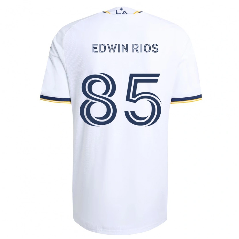 Danxen Mænd Edwin Ríos #85 Blå Gul Og Hvid Hjemmebane Spillertrøjer 2026/27 Trøje T-Shirt