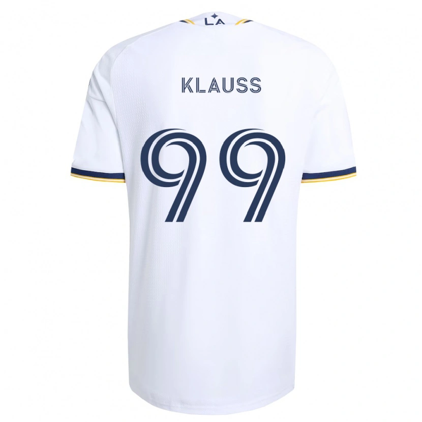 Danxen Mænd João Klauss #99 Blå Gul Og Hvid Hjemmebane Spillertrøjer 2026/27 Trøje T-Shirt