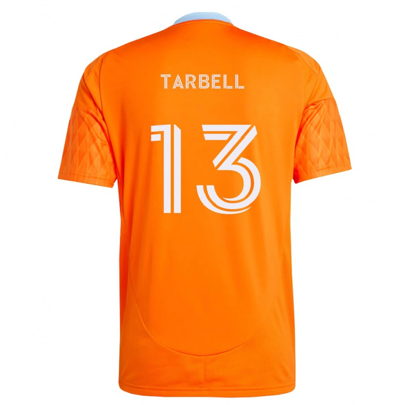Danxen Mænd Andrew Tarbell #13 Orange Hvid Hjemmebane Spillertrøjer 2026/27 Trøje T-Shirt