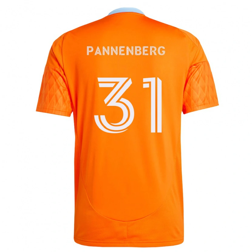 Danxen Mænd Andrew Pannenberg #31 Orange Hvid Hjemmebane Spillertrøjer 2026/27 Trøje T-Shirt