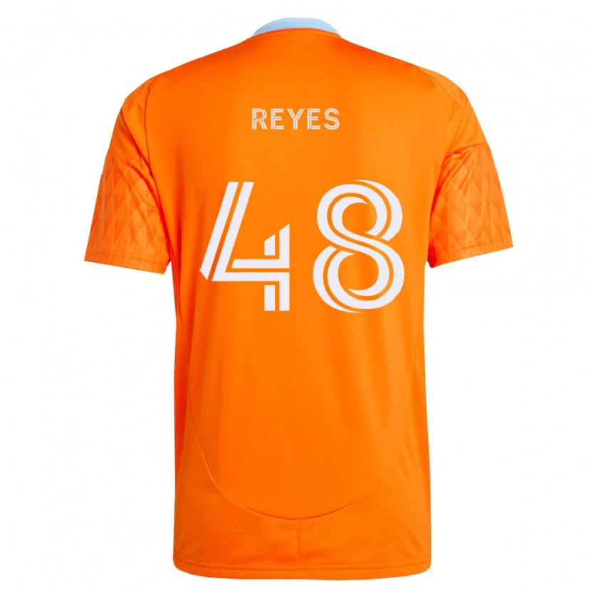 Danxen Mænd Dylan Reyes #48 Orange Hvid Hjemmebane Spillertrøjer 2026/27 Trøje T-Shirt