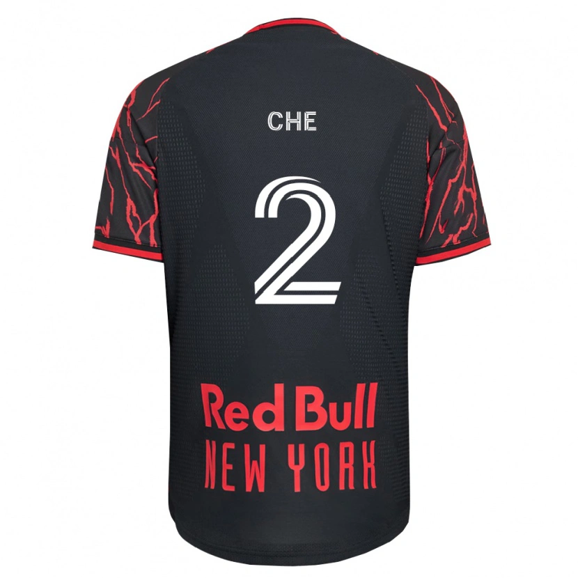 Danxen Mænd Justin Che #2 Rød Sort Hvid Hjemmebane Spillertrøjer 2026/27 Trøje T-Shirt