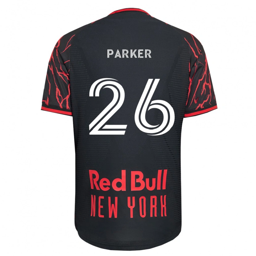 Danxen Mænd Tim Parker #26 Rød Sort Hvid Hjemmebane Spillertrøjer 2026/27 Trøje T-Shirt