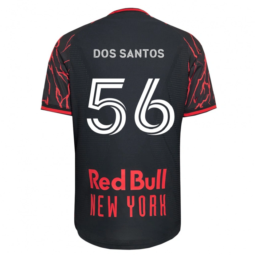 Danxen Mænd Matthew Dos Santos #56 Rød Sort Hvid Hjemmebane Spillertrøjer 2026/27 Trøje T-Shirt