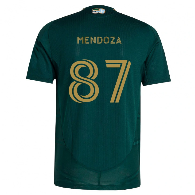 Danxen Mænd Christian Mendoza #87 Mørkegrøn Brun Hjemmebane Spillertrøjer 2026/27 Trøje T-Shirt
