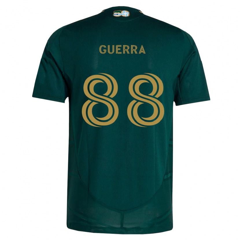 Danxen Mænd Gage Guerra #88 Mørkegrøn Brun Hjemmebane Spillertrøjer 2026/27 Trøje T-Shirt