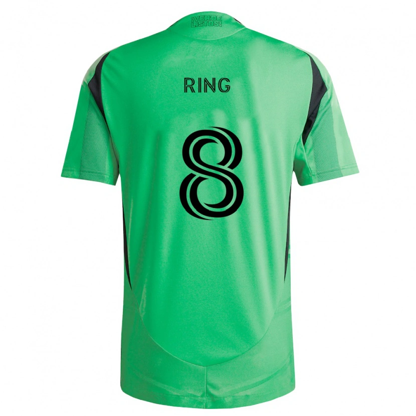 Danxen Mænd Alexander Ring #8 Smaragdgrøn Sort Hjemmebane Spillertrøjer 2026/27 Trøje T-Shirt