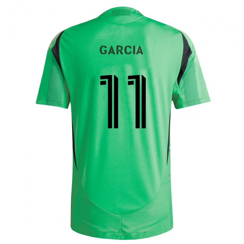 Danxen Mænd Christopher Garcia #11 Smaragdgrøn Sort Hjemmebane Spillertrøjer 2026/27 Trøje T-Shirt