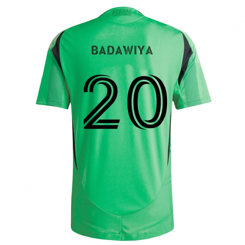 Danxen Mænd Mo Badawiya #20 Smaragdgrøn Sort Hjemmebane Spillertrøjer 2026/27 Trøje T-Shirt