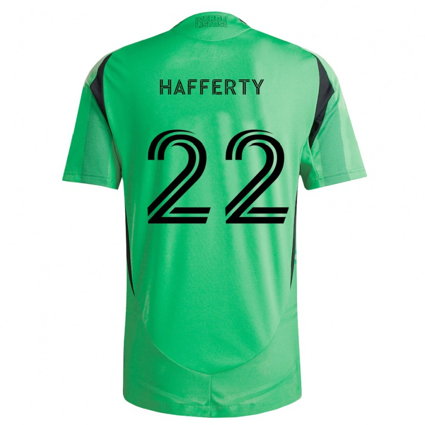 Danxen Mænd Joe Hafferty #22 Smaragdgrøn Sort Hjemmebane Spillertrøjer 2026/27 Trøje T-Shirt