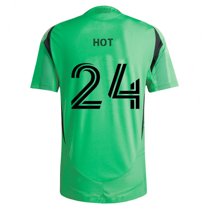 Danxen Mænd Kenan Hot #24 Smaragdgrøn Sort Hjemmebane Spillertrøjer 2026/27 Trøje T-Shirt