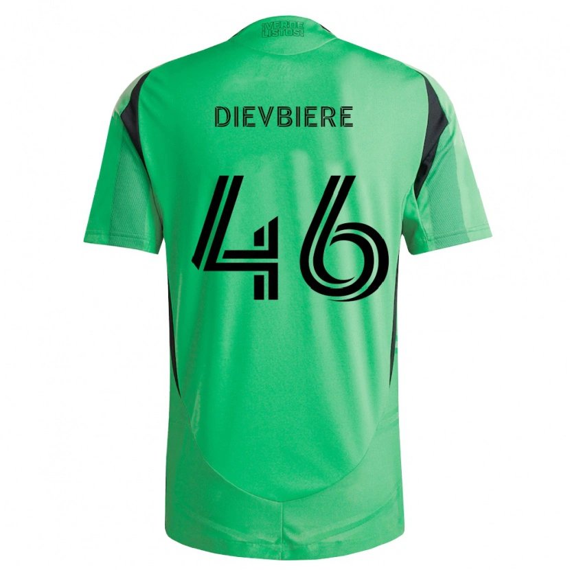 Danxen Mænd Vona Dievbiere #46 Smaragdgrøn Sort Hjemmebane Spillertrøjer 2026/27 Trøje T-Shirt