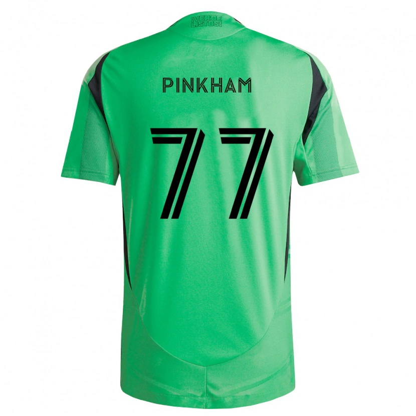 Danxen Mænd Chris Pinkham #77 Smaragdgrøn Sort Hjemmebane Spillertrøjer 2026/27 Trøje T-Shirt